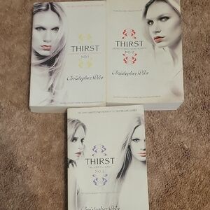 Thirst Series Coffee Table Books - White and Red
